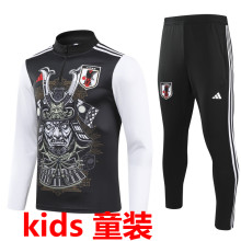 2025 Japan Black Kids  Sweater Tracksuit