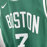 2025 Celtics BROWN #7 Green Kids NBA Jersey