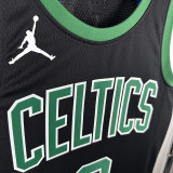 2025 Celtics PORAIGIS #8 Black  NBA Jerseys
