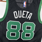 2025 Celtics QUETA #88 Black  NBA Jerseys