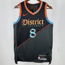 2025 Wizards AVDIJA #8 Black City Edition NBA Jerseys