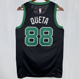 2025 Celtics QUETA #88 Black  NBA Jerseys