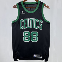 2025 Celtics QUETA #88 Black  NBA Jerseys