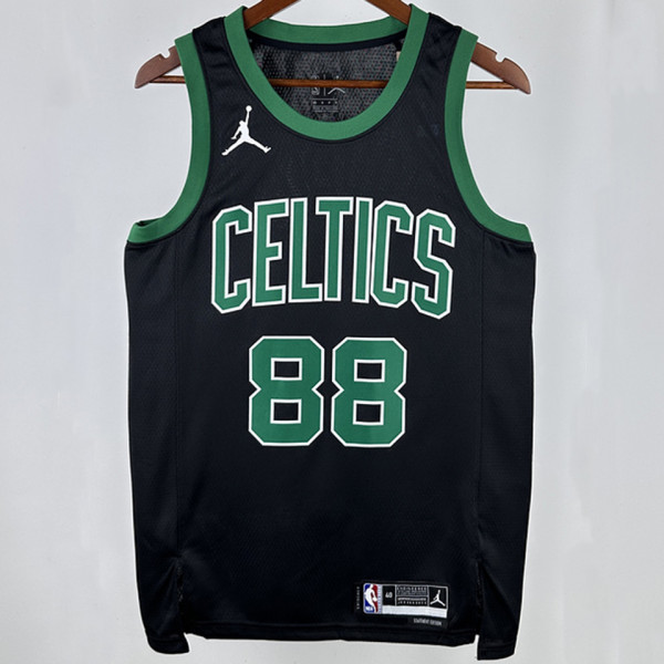 2025 Celtics QUETA #88 Black  NBA Jerseys