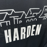2021 76ers HARDEN #1 Sapphire Blue City Edition NBA Jerseys 热压