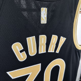 2025 Warriors CURRY #30  Black City Edition NBA Jerseys