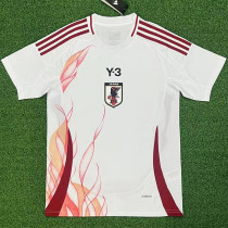 2024/25 Japan Away Y-3 White Fans Soccer Jersey