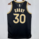 2025 Warriors CURRY #30  Black City Edition NBA Jerseys
