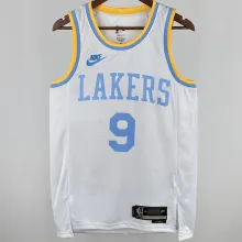 2025 Lakers JAMES JR. #9 White Retro NBA Jerseys 热压
