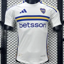 2024/25 Boca Away White Player Version Soccer Jersey