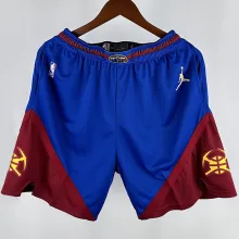 2025 Nuggets Blue NBA Cotton Pants