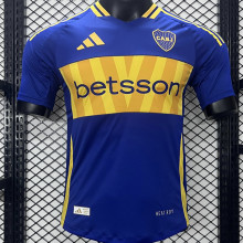 2024/25 Boca Home Blue Player Version Soccer Jersey