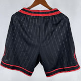 2025 Bulls Black NBA Cotton Pants