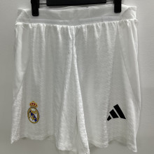 2024/25 RM Home White Player Version Shorts Pants 球员版