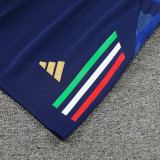 2025 Italy Sapphire Blue Vest Training Jersey(A Set)
