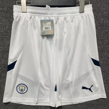2024/25 Man City White Shorts Pants