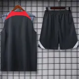 2025 Liv Dark Grey Vest Training Jersey(A Set)