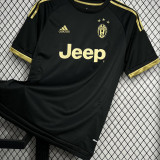 2015/16 JUV Third Black Retro Soccer Jersey