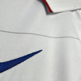 2014 U.S Home White Retro Soccer Jersey