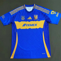 2024/25 U.A.N.L Tiger Away Blue Fans Soccer Jersey