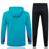 2025 PSG Green Hoody Zipper Jacket Tracksuit