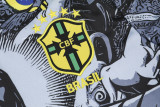 2025 Brazil Black Sweater Tracksuit