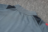 2025 Germany Dark Grey Kids Sweater Tracksuit