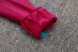 2025 PSG Red Hoody Zipper Jacket Tracksuit