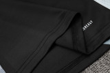 2025 Italy Black Sweater Tracksuit