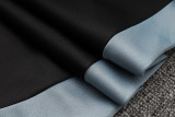 2025 Italy Black Sweater Tracksuit
