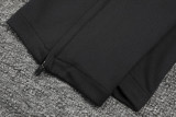 2025 Brazil Black Kids Sweater Tracksuit
