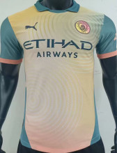 2024/25 Man City 4Th Player Version Jersey