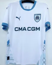 2024/25 MS 1:1 Quality Home White Fans Soccer Jersey