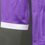 2016/17 RM Purple Away Retro Player Version Long Sleeve Soccer Jersey  球员版