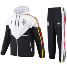 2024/25 Germany White Black Windbreaker （A Set）