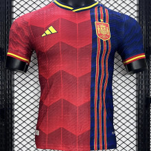2024/25 Spain Special Edition Red Player Version Soccer Jersey