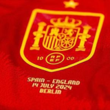 2024 EURO FINAL FONT SPAIN - ENGLAND....队徽下 (欧洲杯决赛字)