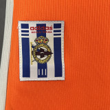 1998/1999 Deportivo La Coruna Orange Retro Soccer Jersey