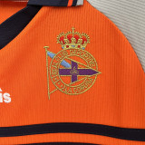 1998/1999 Deportivo La Coruna Orange Retro Soccer Jersey