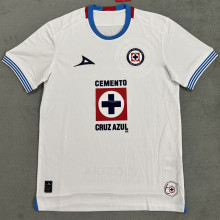 2024/25 Cruz Azul Away White Fans Soccer Jersey