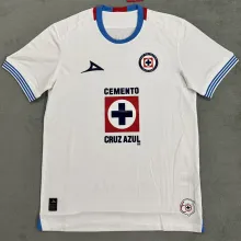2024/25 Cruz Azul Away White Fans Soccer Jersey