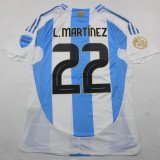 2024/25 Argentina 1:1 Quality Home Fans Jersey （CONMEBOL COPA 2024 Version 美洲杯版）