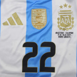 2024/25 Argentina 1:1 Quality Home Fans Jersey （CONMEBOL COPA 2024 Version 美洲杯版）