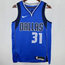 2025 Mavericks THOMPSON #31  Blue NBA Jerseys
