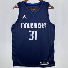 2025 Mavericks THOMPSON #31 Sapphire Blue NBA Jerseys