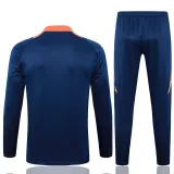 2025 M Utd Sapphire Blue Kids Sweater Tracksuit
