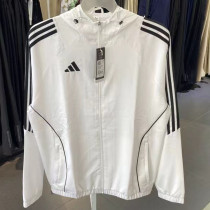 2025 Ad~ White Windbreaker