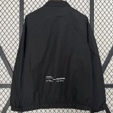 2025 Jordon Black Windbreaker