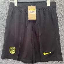 2024/25 Chinese Black Fans Shorts Pants