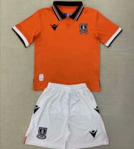 2024/25 Sheffield Wednesday Away Kids Soccer Jersey 谢周三